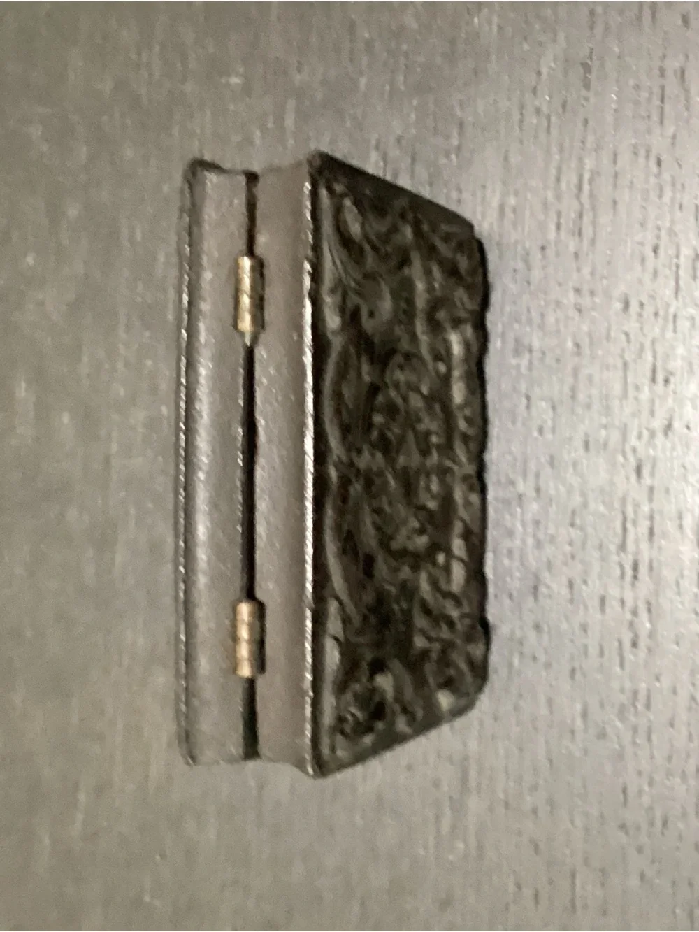 Antique Thermoplastic Case, Union Case Woman in the Photo.  Case deeply